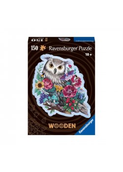 Wooden Puzzles: Mysterious Owl (150 pieces)